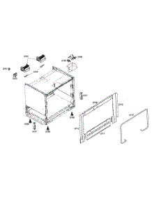 Mounting Assy parts for Thermador Range PRD366EHC/02 from AppliancePartsPros.com