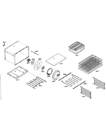 Oven parts for Thermador Range PRD366EHC/02 from AppliancePartsPros.com
