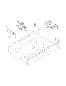 Pcb's Assy parts for Thermador Range PRD366EHC/05 from AppliancePartsPros.com