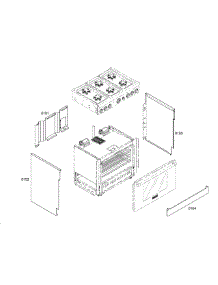 Main Assy parts for Thermador Range PRD366EHC/05 from AppliancePartsPros.com