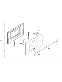Door Assy parts for Thermador Range PRD366EHC/05 from AppliancePartsPros.com