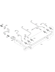 Manifold Assy parts for Thermador Range PRD366EHC/05 from AppliancePartsPros.com