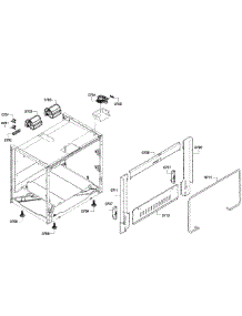 Cabinet Assy parts for Thermador Range PRD366GHC/03 from AppliancePartsPros.com