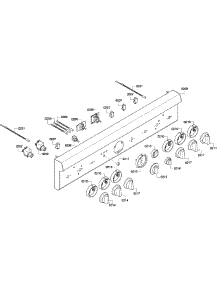 Control Panel parts for Thermador Range PRD366GHC/03 from AppliancePartsPros.com