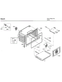 Oven parts for Bosch Gas Range HGI8054UC/07 from AppliancePartsPros.com