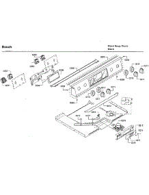 Control parts for Bosch Electric Range HEIP054U/06 from AppliancePartsPros.com