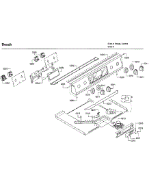 Control parts for Bosch Electric Range HEIP054U/07 from AppliancePartsPros.com