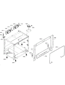 Cabinet Assy parts for Thermador Range PRD366GHC/08 from AppliancePartsPros.com