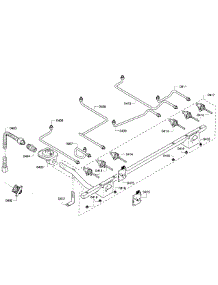 Manifold parts for Thermador Range PRD366GHC/08 from AppliancePartsPros.com