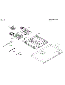 Pcb's parts for Bosch Electric Range HIIP054U/05 from AppliancePartsPros.com