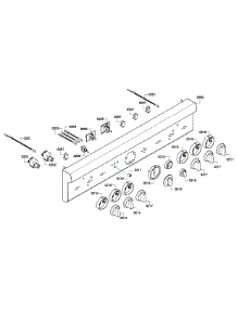 Control Panel parts for Thermador Range PRD366GHU/01 from AppliancePartsPros.com