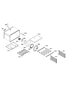 Oven Assy parts for Thermador Range PRD366GHU/01 from AppliancePartsPros.com