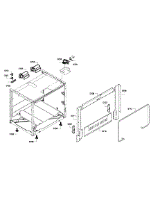 Frame Assy parts for Thermador Range PRD366GHU/01 from AppliancePartsPros.com
