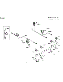 Switches parts for Bosch Gas Range HGS7132UC/06 from AppliancePartsPros.com