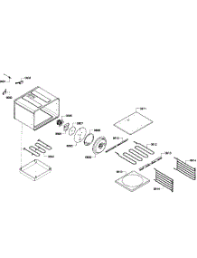 Oven Cell parts for Thermador Range PRD304EG/11 from AppliancePartsPros.com