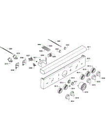 Control Panel parts for Thermador Range PRD304EG/11 from AppliancePartsPros.com