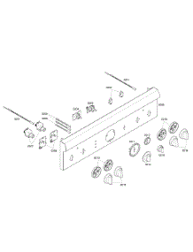 Control Panel parts for Thermador Range PRD304EHC/08 from AppliancePartsPros.com