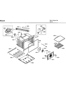 Oven parts for Bosch Range HDI7132U/05 from AppliancePartsPros.com