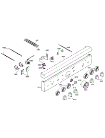 Control Panel parts for Thermador Range PRD364EDG02 from AppliancePartsPros.com