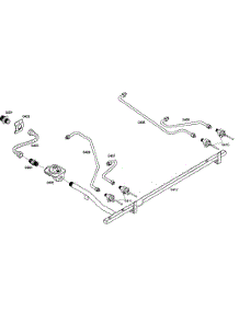 Gas Supply parts for Thermador Range PRD364EDG02 from AppliancePartsPros.com