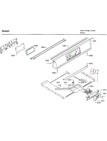 Control parts for Bosch Electric Range HIIP055U/01 from AppliancePartsPros.com