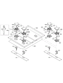Top Assy parts for Thermador Range PRD304GHC/05 from AppliancePartsPros.com