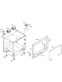 Cabinet 2 parts for Thermador Range PRD304GHC/05 from AppliancePartsPros.com