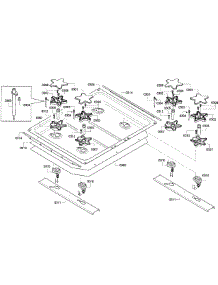 Top Assy parts for Thermador Range PRD304GHC/08 from AppliancePartsPros.com