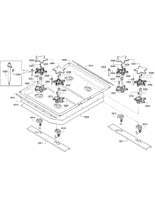 Top Assy parts for Thermador Range PRD304GHC/09 from AppliancePartsPros.com