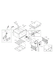 Heating Element / Lamp parts for Thermador Range PRD48JDSGU/03 from AppliancePartsPros.com