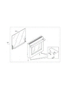 Door parts for Thermador Range PRD48JDSGU/04 from AppliancePartsPros.com
