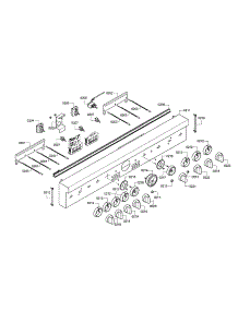 Control Panel / Knobs parts for Thermador Range PRD48JDSGU/04 from AppliancePartsPros.com
