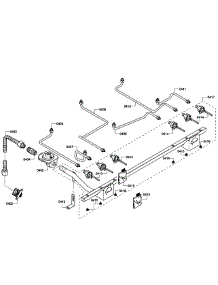 Manifold Assy parts for Thermador Range PRD366GHU/07 from AppliancePartsPros.com