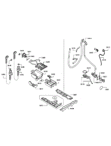 Dispenser / Pump parts for Bosch Washer WAT28402UC/12 from AppliancePartsPros.com