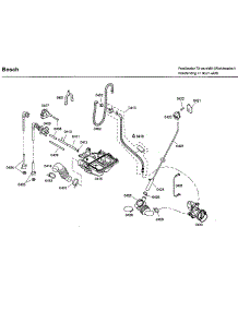 Pump parts for Bosch Washer WFMC3301UC/13 from AppliancePartsPros.com