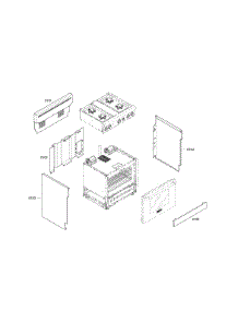 Main Assy parts for Thermador Range PRD304EHU/08 from AppliancePartsPros.com