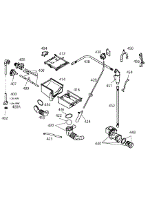 Pump parts for Bosch Washer WFL2060UC/01 from AppliancePartsPros.com