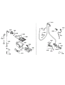 Pump parts for Bosch Washer WAT28400UC/09 from AppliancePartsPros.com