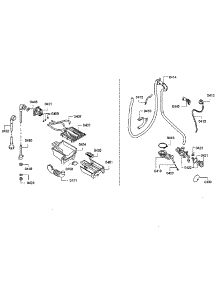 Pump parts for Bosch Washer WAT28400UC/12 from AppliancePartsPros.com