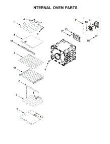 Internal Oven Parts parts for Kitchenaid Wall Oven/Microwave Combo KOCE500EBS06 from AppliancePartsPros.com