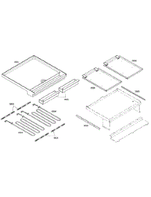 Griddle parts for Thermador Range PD484GED01 from AppliancePartsPros.com