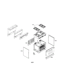 Grates / Panels parts for Thermador Range PDR364GDZS/03 from AppliancePartsPros.com