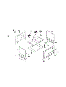 Fan / Panels parts for Thermador Range PDR364GDZS/03 from AppliancePartsPros.com