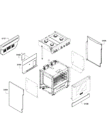 Range Assy parts for Thermador Range PRD304GHU/08 from AppliancePartsPros.com
