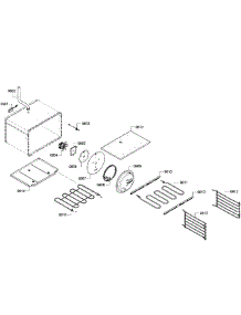 Oven Assy parts for Thermador Range PRD304GHU/08 from AppliancePartsPros.com