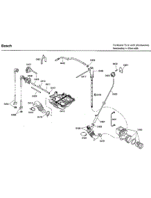Pump parts for Bosch Washer WFMC4301UC/04 from AppliancePartsPros.com