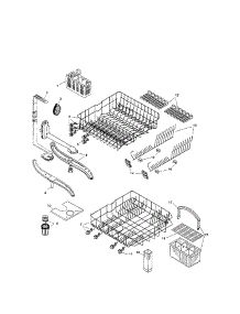 Racks parts for Bosch Dishwasher SHU9905UC/06 / FD 7905-7912 from AppliancePartsPros.com