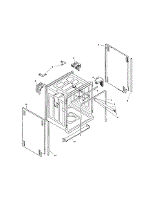 Tank Assembly parts for Bosch Dishwasher SHU9905UC/06 / FD 7905-7912 from AppliancePartsPros.com