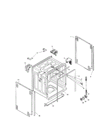 Tank Assembly parts for Bosch Dishwasher SHU9912UC/12 / FD 8003 from AppliancePartsPros.com
