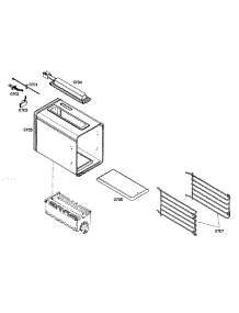 Left Oven 1 parts for Thermador Gas Range PRG486EDG03 from AppliancePartsPros.com